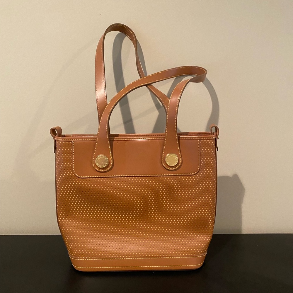 Brown Leather Tote Bag